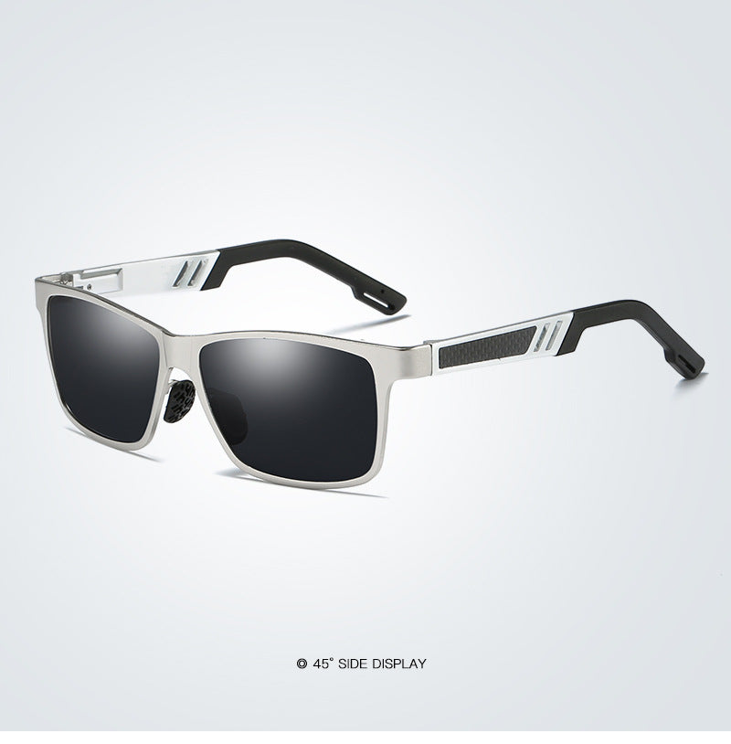 Wholesale Spring Leg Dazzling Color Film Polarized PC Sunglasses
